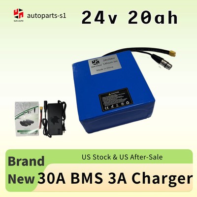 24V/48V 20Ah Lithium Ion Ebike Battery Electric Bicycle Wheelchairs BMS li-ion
