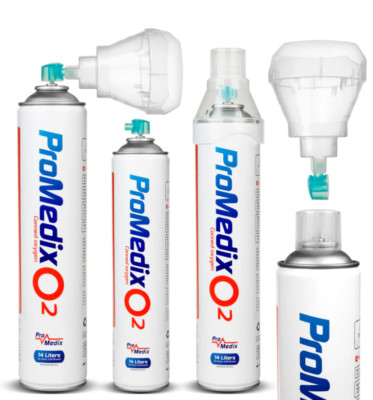 12x Promedix 12L inhalateur portable d'oxygène en boîte à 99,4%, PR-994 main image 0