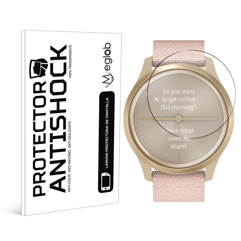 ANTISHOCK Screen protector for Garmin Vivomove Style eBay