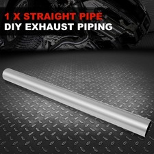 4 Id Diy Custom 46 Long T304 Stainless Steel Straight Exhaust Pipe Piping Tube