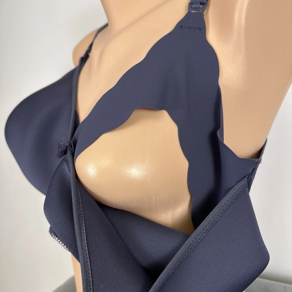 Freya Pure Sculpt Moulded Nursing Bra US Size 38I UK 38G Slate Dark Blue 1582 - Image 4 of 4