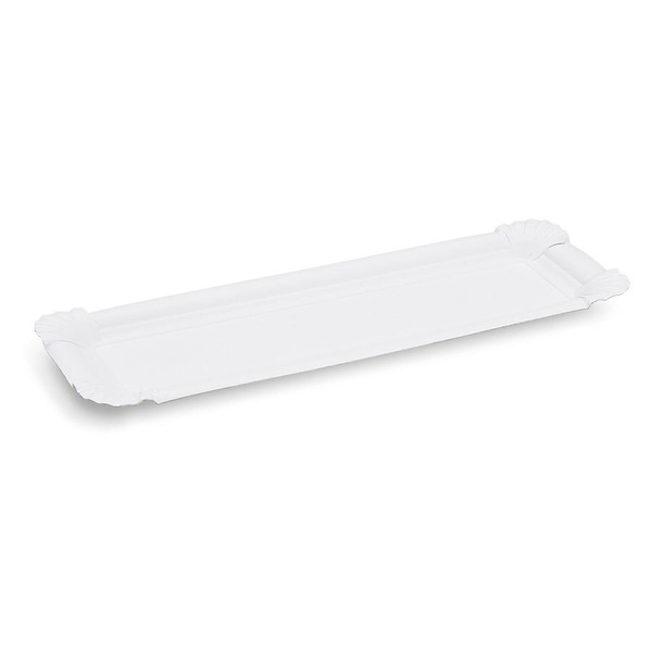 2000X Bionature Pappteller Aus Frischfaser 8 X 23 Cm Fettdicht Weiß-image