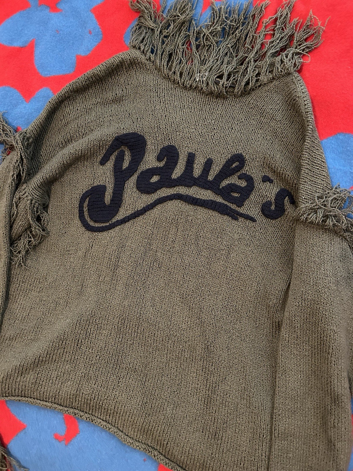 Size L / XL - Loewe paula's ibiza Knitted Sweater - Sample - Green image 4