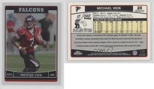2006 Topps Chrome Refractor Michael Vick #28