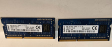 Kingston 8GB KIT 2X4G PC3L-12800S DDR3 LAPTOP Notebook RAM Memory