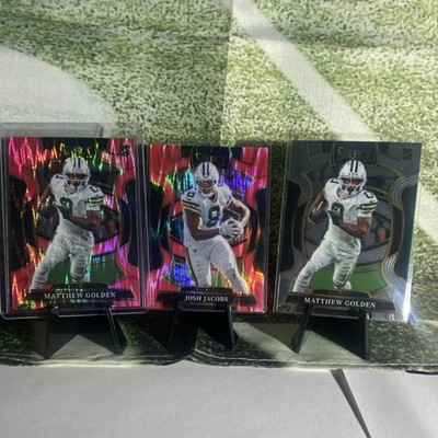 Panini Matthew Golden & Josh Jacobs Packers Select Football Card Lot 2023