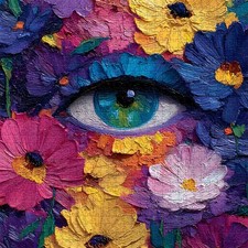 Impossible Colorful 1000 Piece Jigsaw Puzzle 23.85 x 23.85 Inch