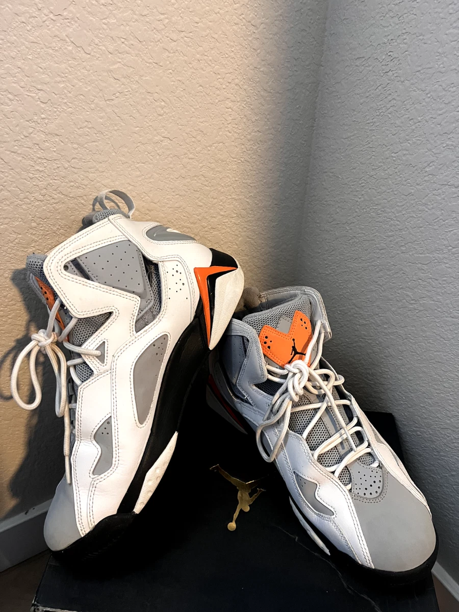 Jordan True Flight Wolf Grey Orange for Sale | Authenticity