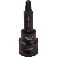 "Ks-Tools 450.0443 3/4\" Kraft-Bit-Stecknuss TX Lang T80 Chrom-MolybdäN"
