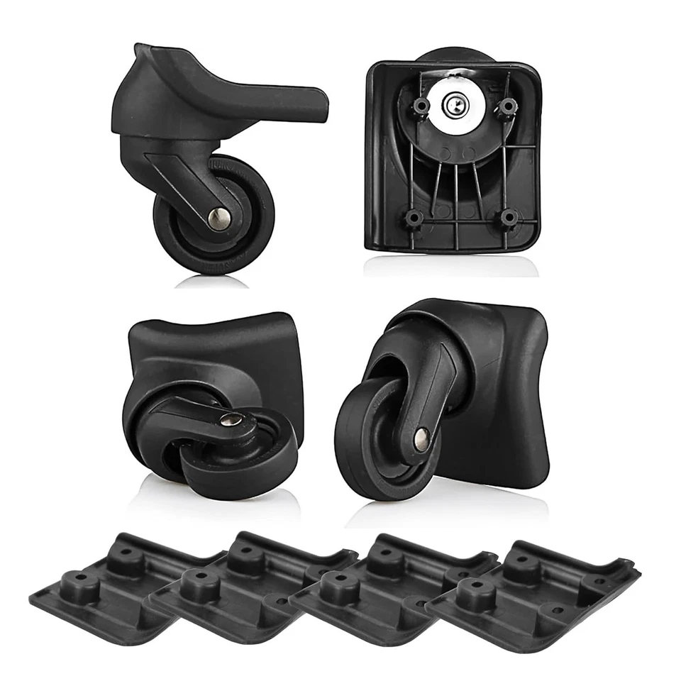 Volein 2 Pair Kofferrollen Ersatzrollen für Koffer Koffer Ersatzrollen Schwen... - Bild 2 von 4