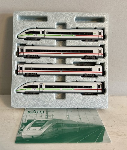KATO 10 1542 1543 1544 ICE4 Klimaschützer green line BR412 12 Cars+LED+DCC read EUR 499,00