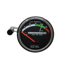 Tachometer Gauge - Red Needle Fits John Deere 2510 2520 3020 RE206853 AR32838
