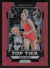 2024 Panini Prizm WNBA #8 Marina Mabrey Top Tier Prizms Red #/99