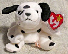 Ty Beanie Baby Dotty the Dog DOB October 17, 1996 MWMT Free Shipping