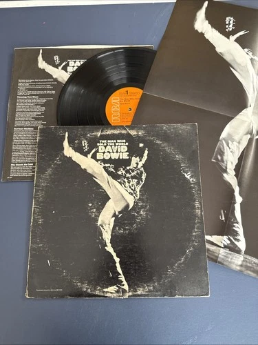 DAVID BOWIE - The Man Who Sold the World Vintage  LP Vinyl VG/VG+