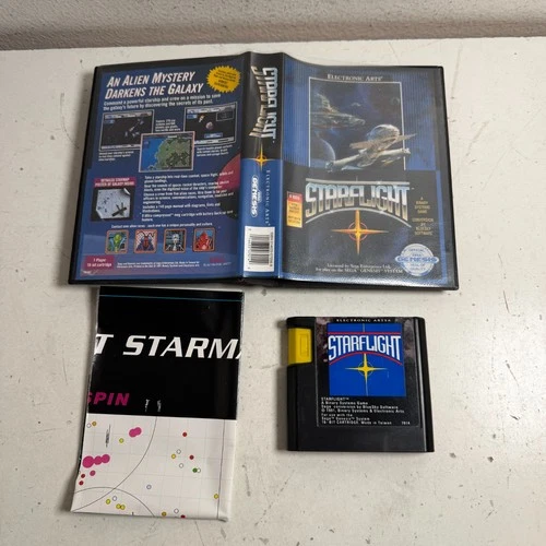 Starflight (Sega Genesis, 1991) Electronic Arts Action & Adventure Video Game