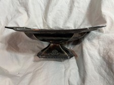 Barbour S.P. International S. Co Hand Chased Footed Dish 8 1/2  Classistic 5328 