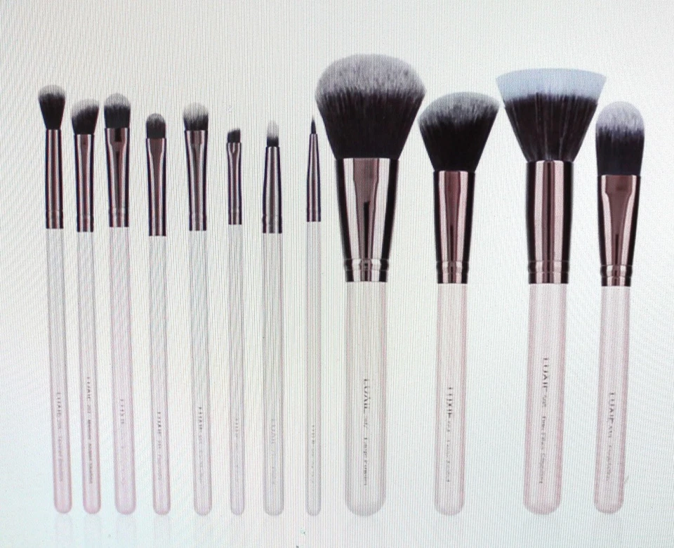 Luxie Rose Gold Collection 12 Piece Brush Set - Image 2 of 2