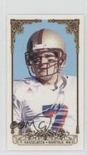 2001 Pacific Private Stock Large Card Numbers Tim Hasselbeck #105 Rookie RC 0b5. rookie card picture