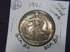 1942 Walking liberty half in Gem B.U. condition # 2
