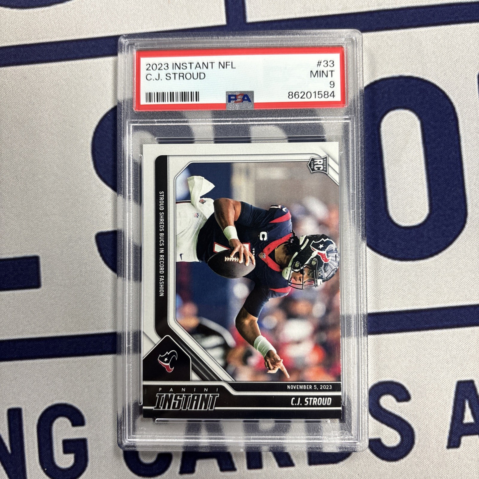 2023 PANINI INSTANT NFL #33 C.J. STROUD PSA 9
