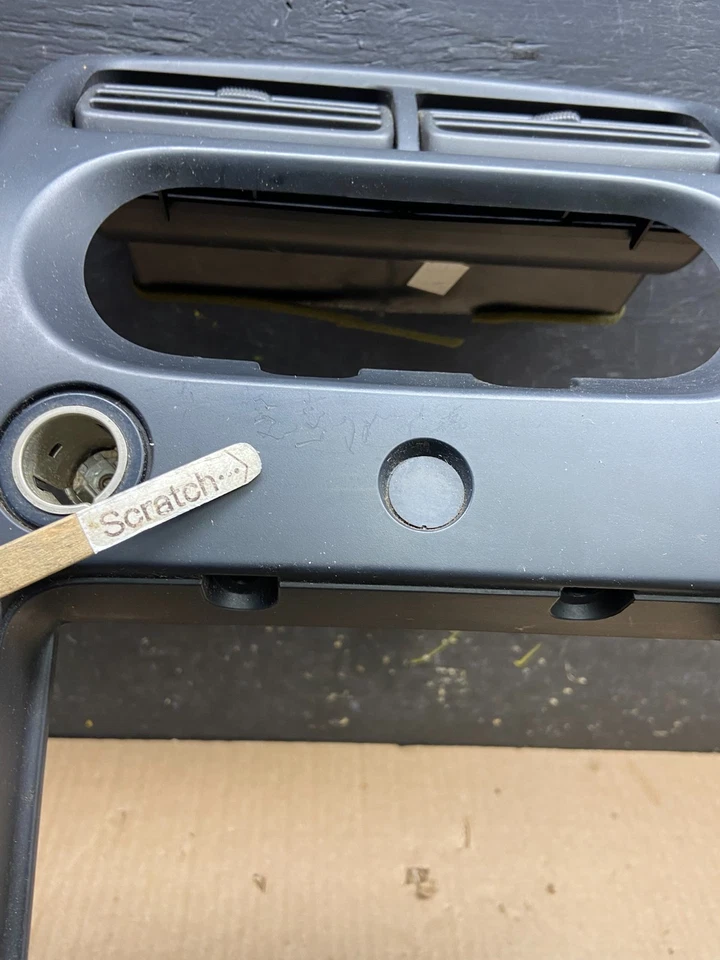 Оригинальный ободок радио для центральной приборной панели климат-контроля 2002-2004 Nissan Xterra XE v1378 DG - Изображение 2 из 4