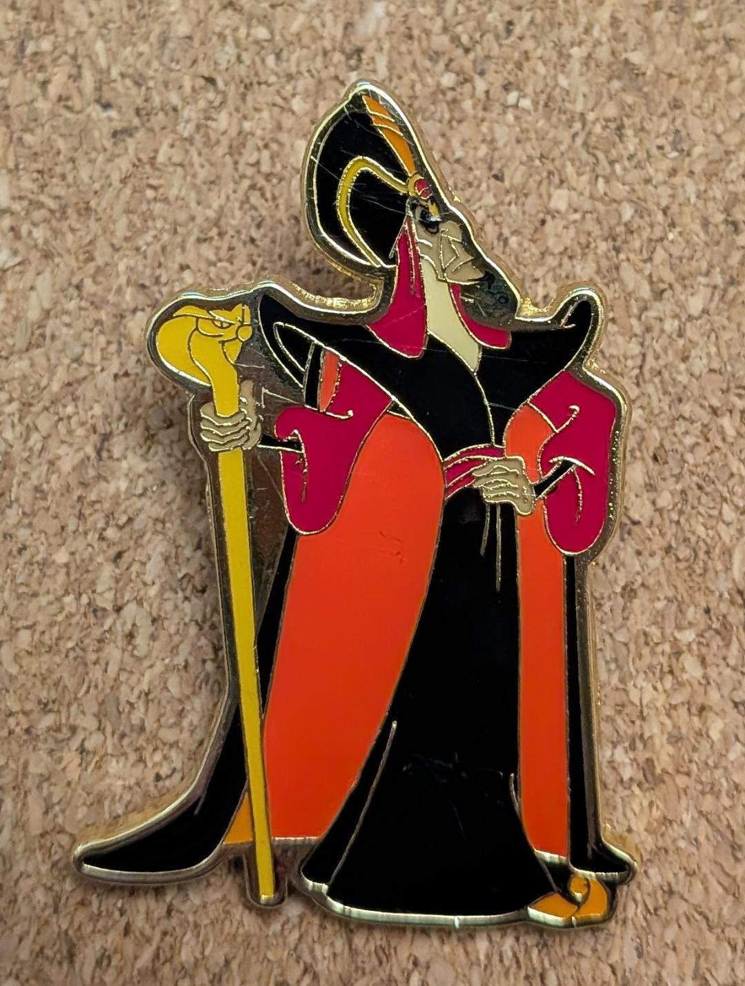 Disney Pin set of 2 Jafar & Iago Aladdin Villains Collection Loungefly 2019