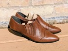 G.Wiz Brown Leather Women's Western Slip on Shoes, Size 8 - 8.5 — photo 2
