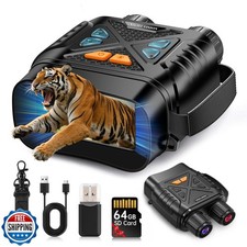 Night Vision Goggles, Night Vision Binoculars for Adults 10X Digital Zoom 7X