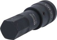 Ks Tools 450.0498 1'' Kraft-Bit-Stecknuss Innensechskant, Lang, 36 Mm