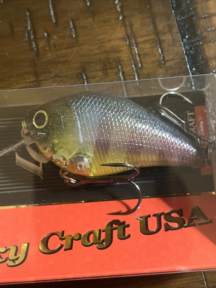 (Lote de 2) Lucky Craft Fat CB BIG DADDY STRIKE 2 1/2" 1/2 OZ BDS2 DOS COLORES NUEVO Foto 4 de 4