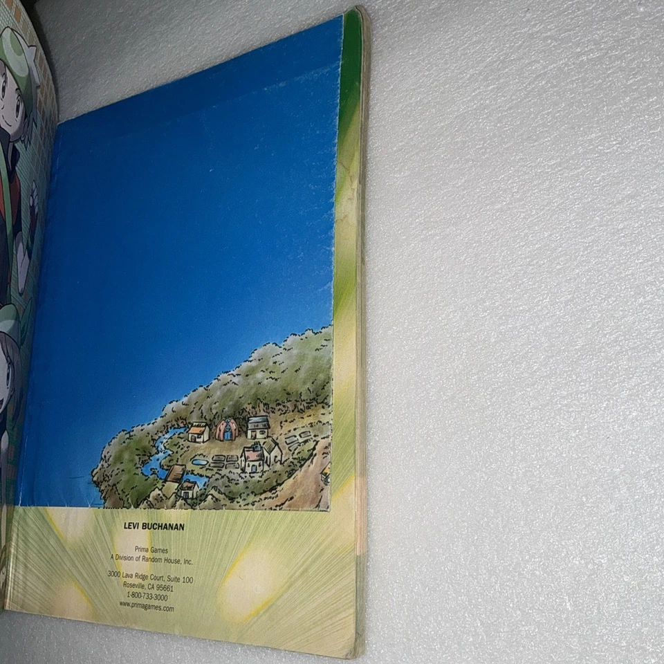 Pokémon Emerald Version Prima's Official Strategy Guide poster Attached Rare VGC - Image 2 of 4