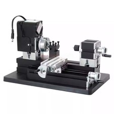 Miniature Metal Lathe Mini Combination Small Machine Tool Woodworking Lathe