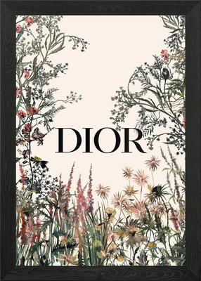 Dior Gerahmtes Wandbild Poster Leinwanddruck Bild