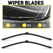For Mercedes-Benz C Class W205 Front Left Right Wiper Blades Window Windscreen