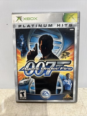 James Bond 007: Agent Under Fire (Xbox, 2002) GOOD W/MANUAL!