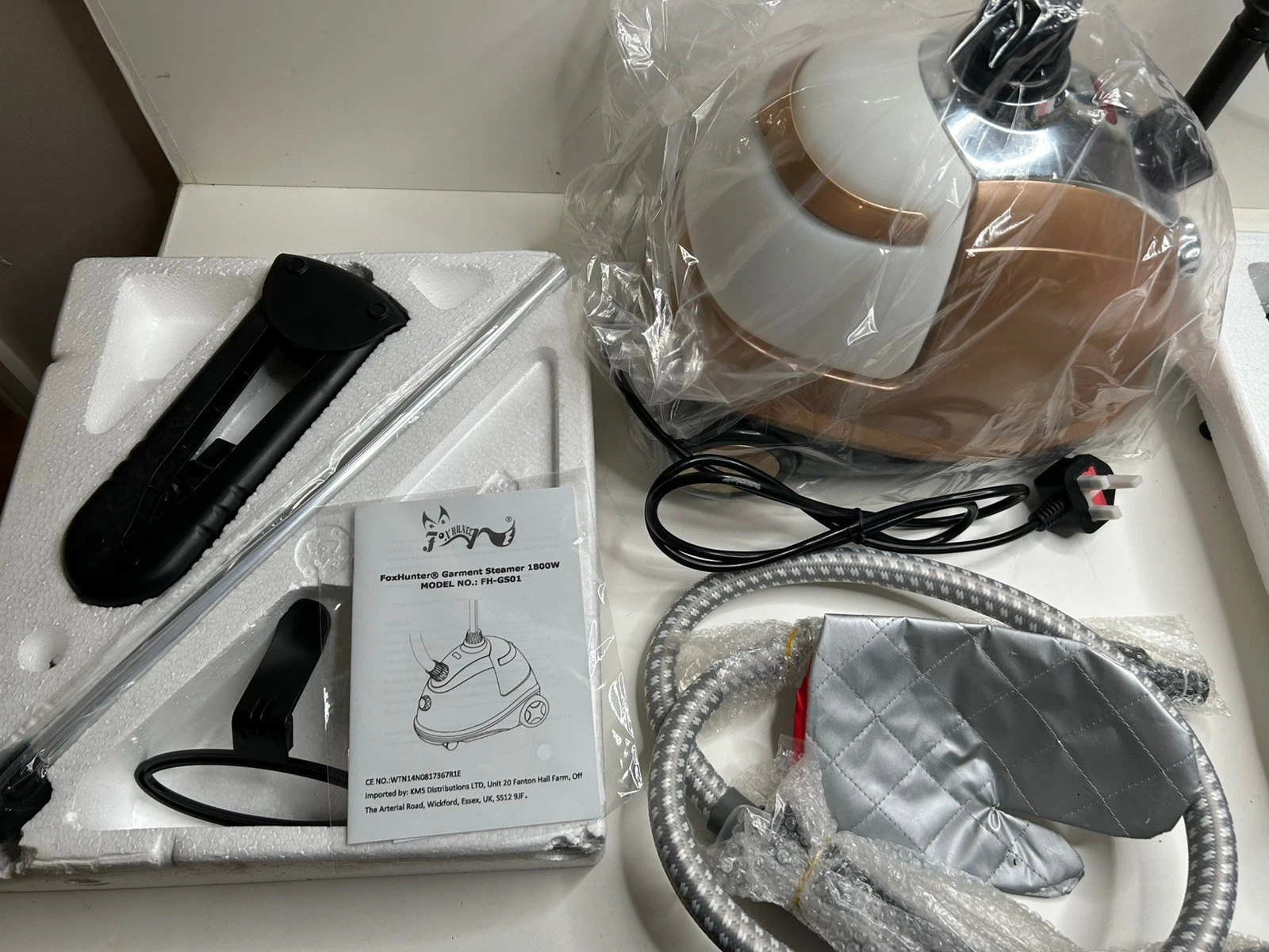 FoxHunter Garment Clothes Steamer FH-GS01 - New in opened box
Opens in a new window or tab