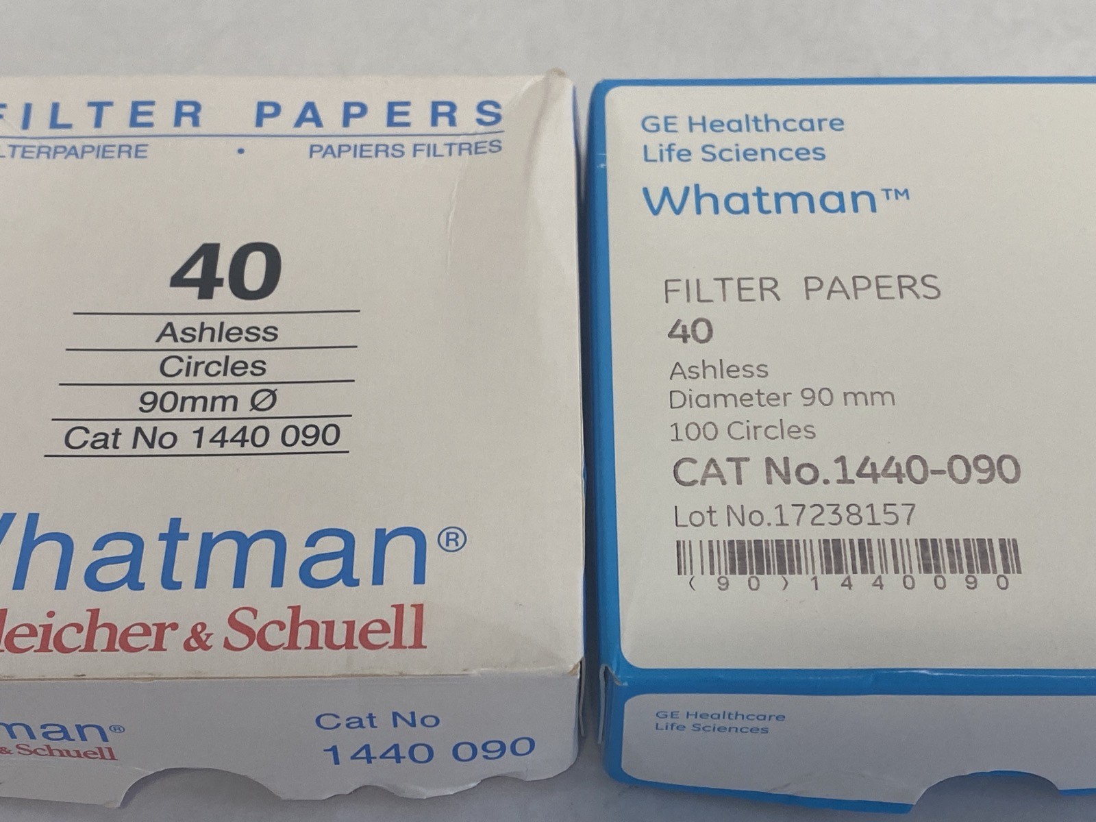 (~170) WHATMAN Grade 40 Quantitative Ashless Filter Paper 90mm Circle 1440-090