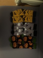 3 Pairs of WOMEN'S HALLOWEEN SOCKS