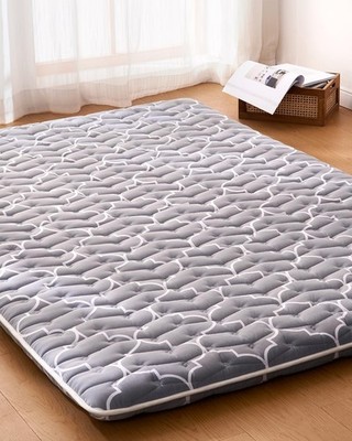 6th Generation Japanese Floor Futon Mattress - Extra-Thick 9-Layer Modern Fut...