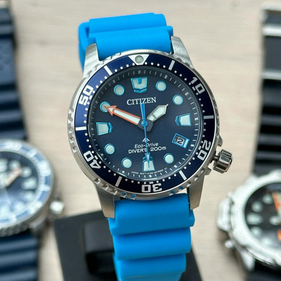 Citizen Promaster Diver Women's Eco-Drive Blue Dial Watch EO2028-06L