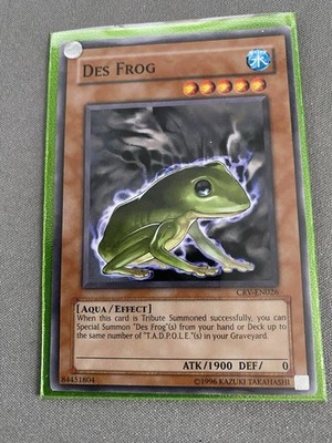 Yu-Gi-Oh! Des Frog CRV-EN026 Unlimited Mint Never Played