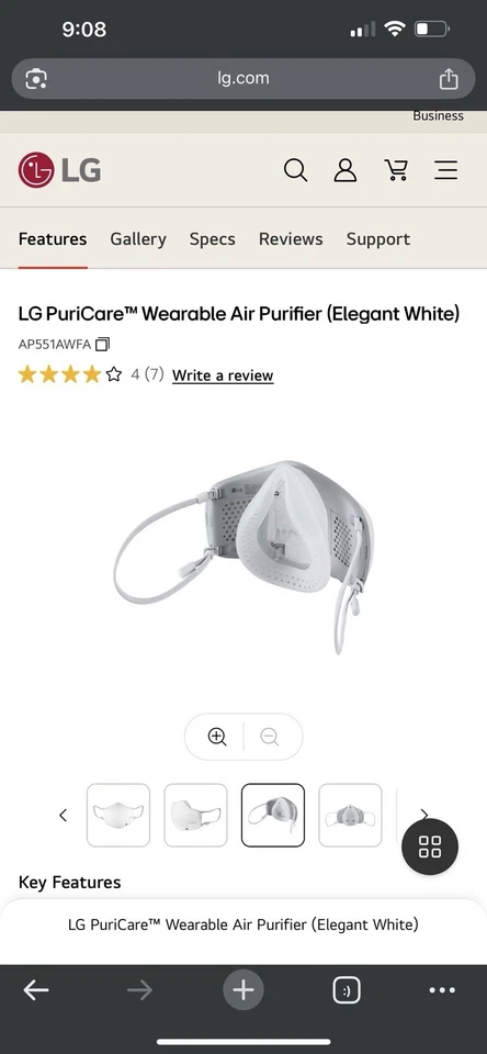 LG Puricare Mask - Image 3 of 4