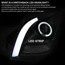 Purchase 2008 Cadillac CTS Headlight in Bakersfield, California, US