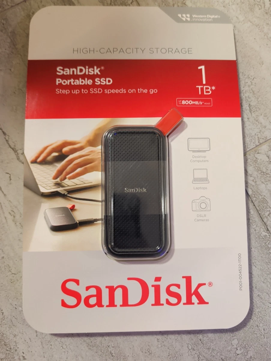 【ジャンク品】SanDisk Portable SSD 1TB 本体 SanDisk 1 TB External SSD Solid-State Drives for sale | eBay