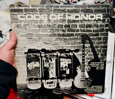 #ad 1982 1stPress CODE OF HONOR SICK PLEASURE Fight or Die Dolls Under Control kbd $160.00