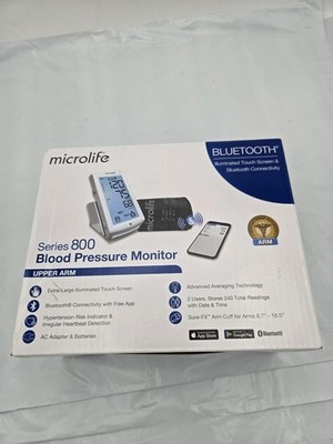 Microlife Series 800 Smart Upper Arm Blood Pressure Monitor