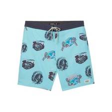 O'Neill Youth Rail To Rail Cruizer 16" Boardshort Turquoise Mens Boardshorts