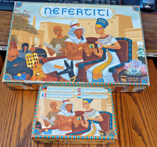 NEFERTITI 2008 Rio Grande Board Game & NEFERTITI Expansion Pack