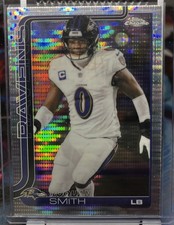 2025 Topps Chrome Roquan Smith Pulsar Parallel